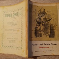 Coleccionismo de Revistas y Periódicos: BALAGUER PROGRAMA FIESTAS DE SANTO CRISTO 1959 CON FOTOS ANUNCIOS ETC... Lote 223348521