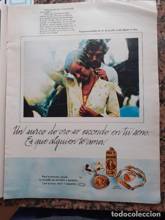 Coleccionismo de Revistas y Peri&oacute;dicos: anuncio medallas de oro de los enamorados romeo y julieta