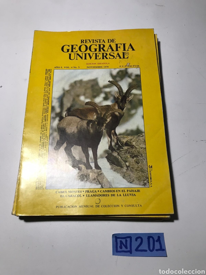 Collezionismo di Riviste e Giornali: Revista De Geograf&iacute;a Universal