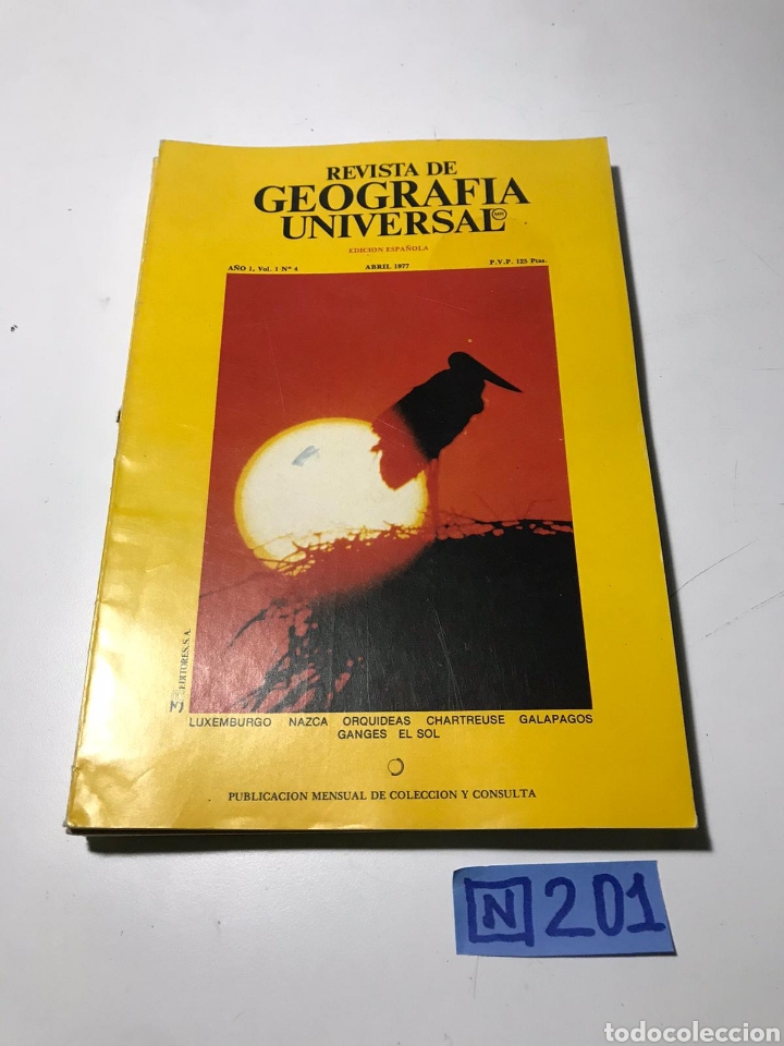 Collezionismo di Riviste e Giornali: Revista De Geograf&iacute;a Universal