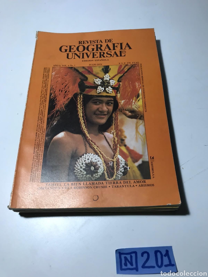 Sammeln von Zeitschriften und Zeitungen: Revista De Geograf&iacute;a Universal