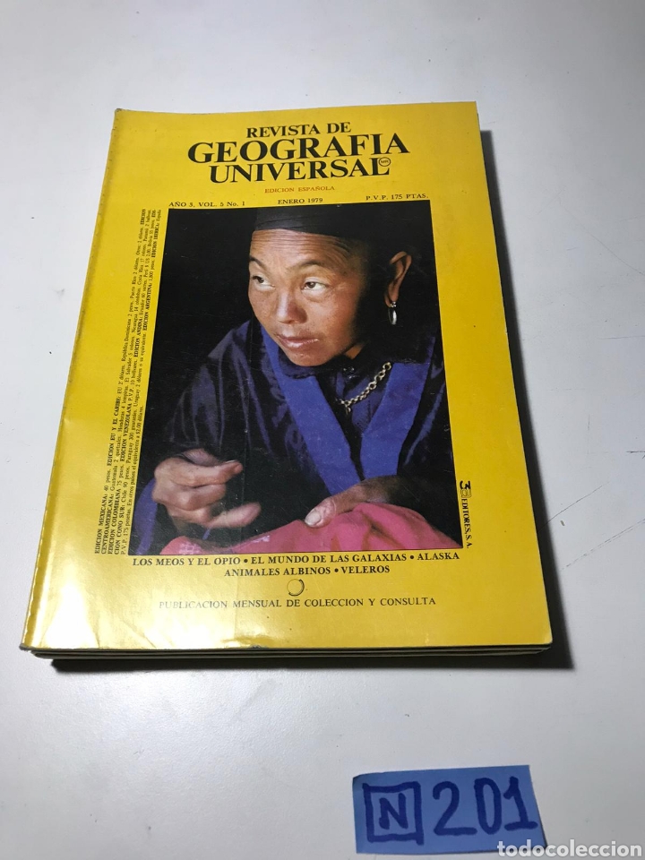 Collezionismo di Riviste e Giornali: Revista De Geograf&iacute;a Universal