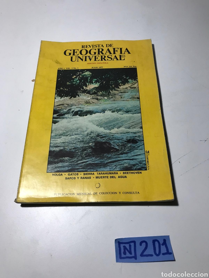 Collection Magazines and Newspapers: Revista De Geograf&iacute;a Universal