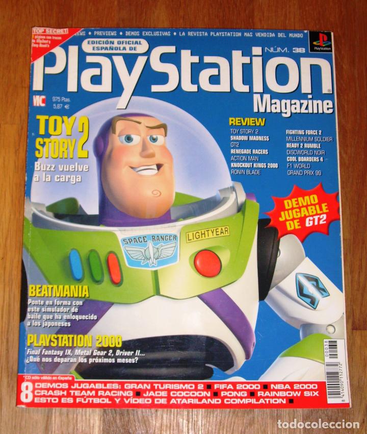 Coleccionismo de Revistas y Peri&oacute;dicos: PLAYSTATION MAGAZINE. N&uacute;m. 38, 29 de febrero de 2000 : TOY STORY 2... - Edici&oacute;n oficial espa&ntilde;ola