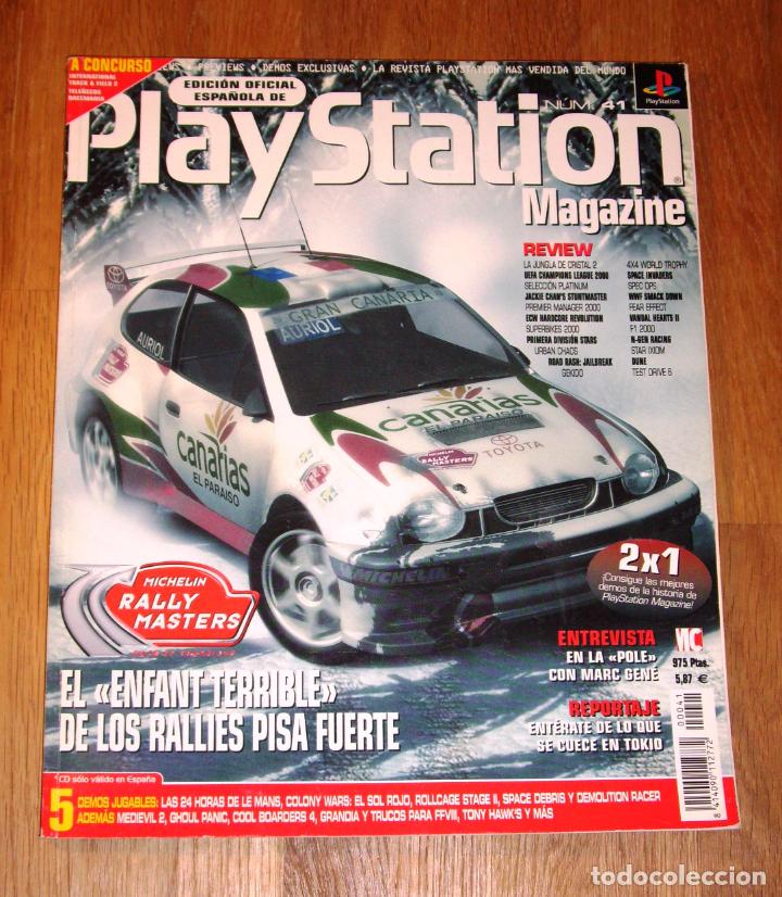 Coleccionismo de Revistas y Peri&oacute;dicos: PLAYSTATION MAGAZINE. N&uacute;m. 41, 31 de mayo de 2000 : MICHELIN RALLY MASTERS,.. - Ed. oficial espa&ntilde;ola