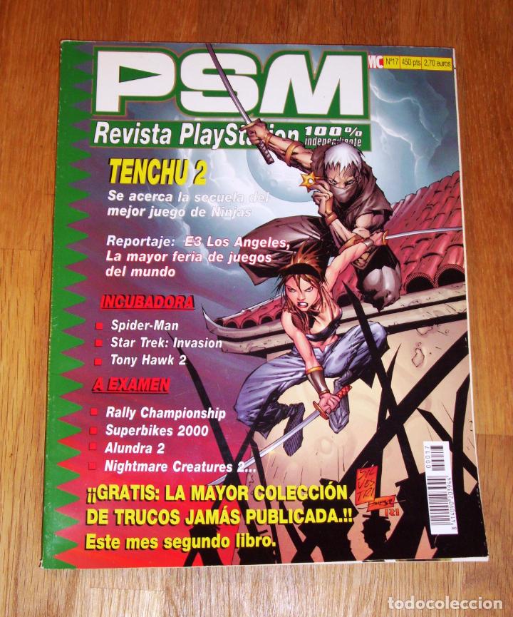 Collectionnisme de Revues et Journaux: PSM : Revista Playstation 100% Independiente. N&ordm; 17 ; 30 de julio de 2000 : TENCHU 2,...