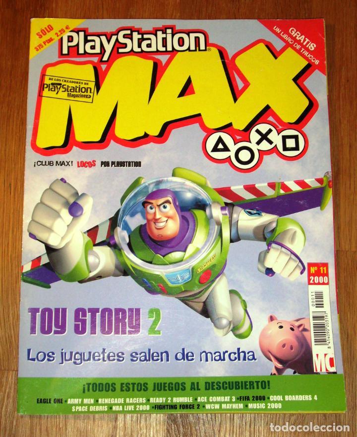 Coleccionismo de Revistas y Peri&oacute;dicos: PLAYSTATION MAX. N&ordm; 11 ; 29 de febrero de 2000 : TOY STORY 2,...