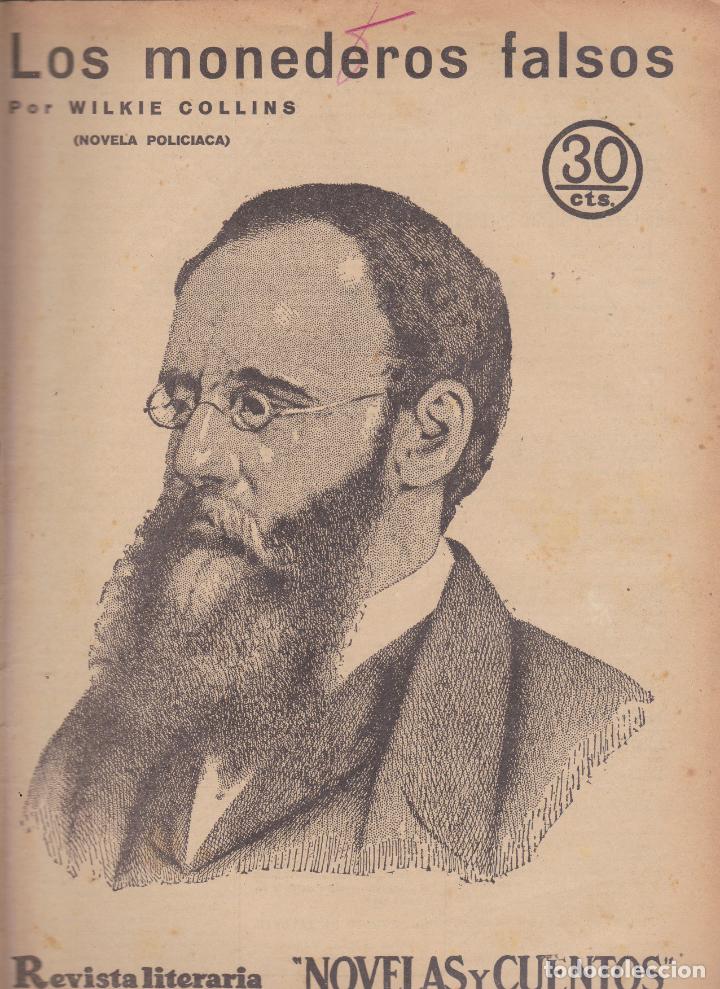 Coleccionismo de Revistas y Peri&oacute;dicos: revista literaria novelas y cuentos LOS MONEDEROS FALSOS