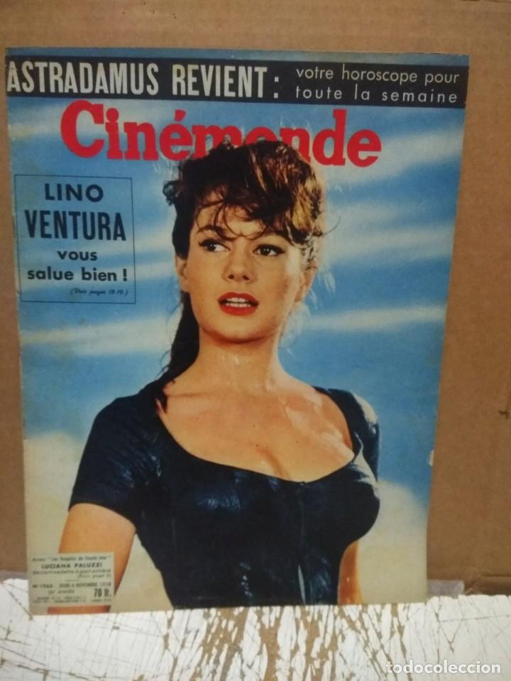 Collection Magazines and Newspapers: CINEMONDE : LUCIANA PALUCCI + LINO VENTURA + ESTELLA BLAIN