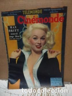 Collection Magazines and Newspapers: CINEMONDE : MAMIE VAN DOREN + SILVANA + MAY BRITT + FELIX MARTEN