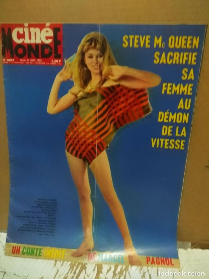 Collection Magazines and Newspapers: CINEMONDE : MIREILLE DARC + SEAN CONNERY 007 + ALAIN BARRIERE + STEVE MCQUEEN + LES MISSILES