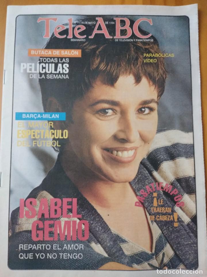 Coleccionismo de Revistas y Peri&oacute;dicos: Tele ABC. 1994. Mayo n&deg;1
