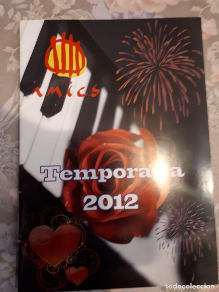 Coleccionismo de revistas y peri&oacute;dicos: AMICS; Temporada 2012