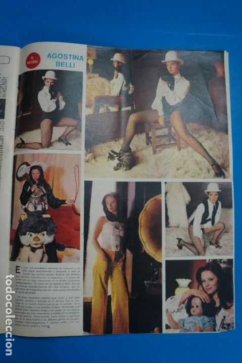 Coleccionismo de Revistas y Peri&oacute;dicos: RECORTE CLIPPING DE AGOSTINA BELLI REVISTA SEMANA N&ordm; 1823 PAG. 63 L1