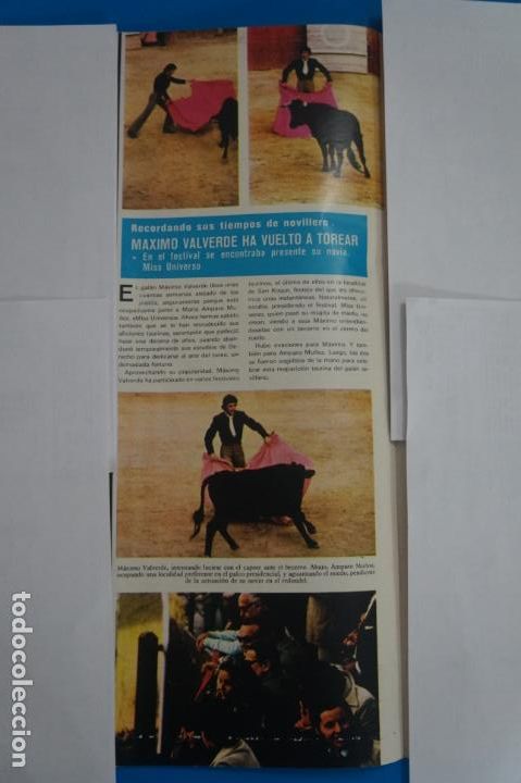 Coleccionismo de Revistas y Peri&oacute;dicos: RECORTE CLIPPING DE MAXIMO VALVERDE REVISTA SEMANA N&ordm; 1823 PAG. 38 L1