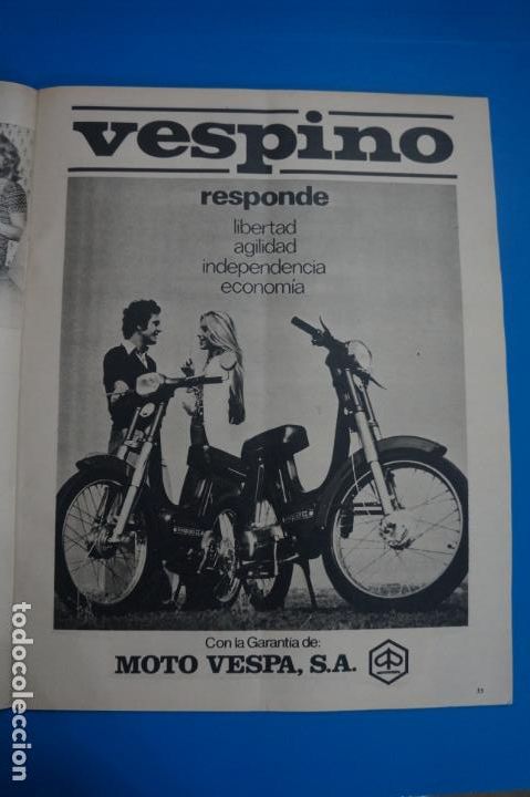 Coleccionismo de Revistas y Peri&oacute;dicos: RECORTE CLIPPING DE VESPINO REVISTA SEMANA N&ordm; 1843 PAG. 33 L1