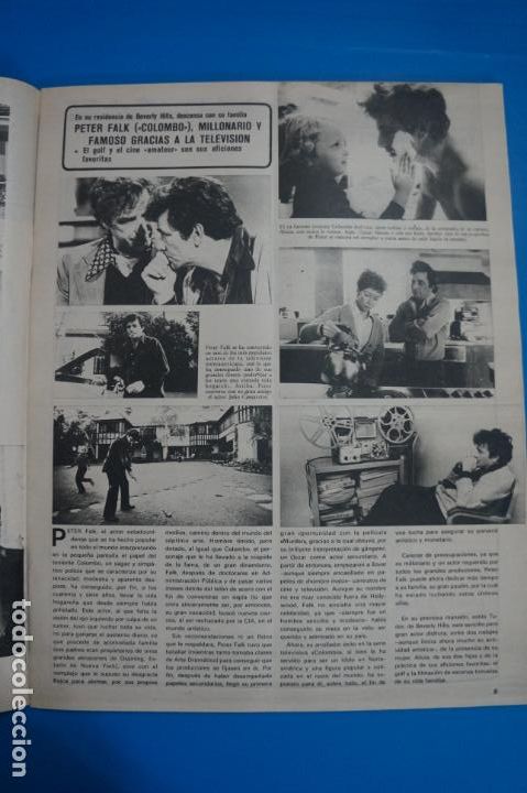 Coleccionismo de Revistas y Peri&oacute;dicos: RECORTE CLIPPING DE PETER FALK COLOMBO REVISTA SEMANA N&ordm; 1843 PAG. 9 L1