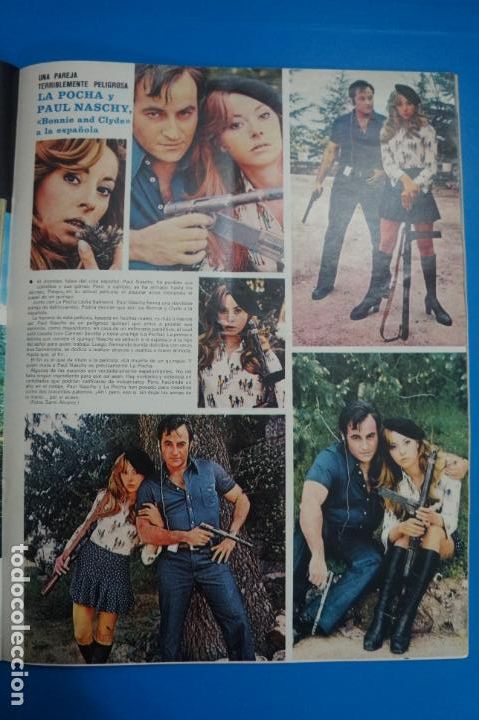 Coleccionismo de Revistas y Peri&oacute;dicos: RECORTE CLIPPING DE BONNIE AND CLYDE REVISTA SEMANA N&ordm; 1841 PAG. 51 L1