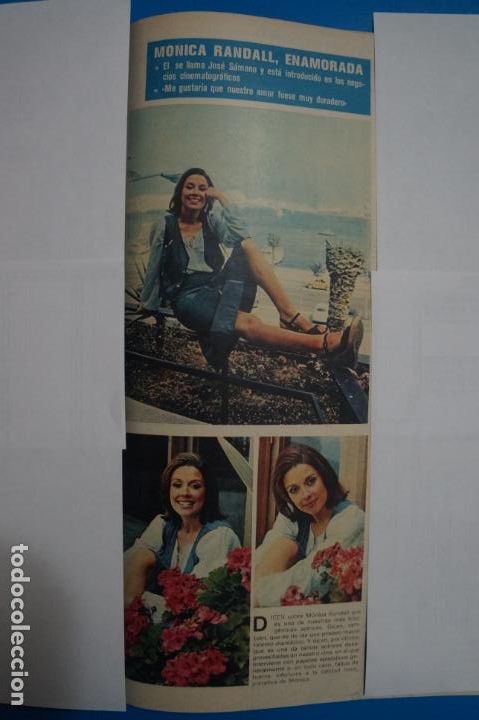 Coleccionismo de Revistas y Peri&oacute;dicos: RECORTE CLIPPING DE MONICA RANDALL REVISTA SEMANA N&ordm; 1840 PAG. 67 Y 68 L1