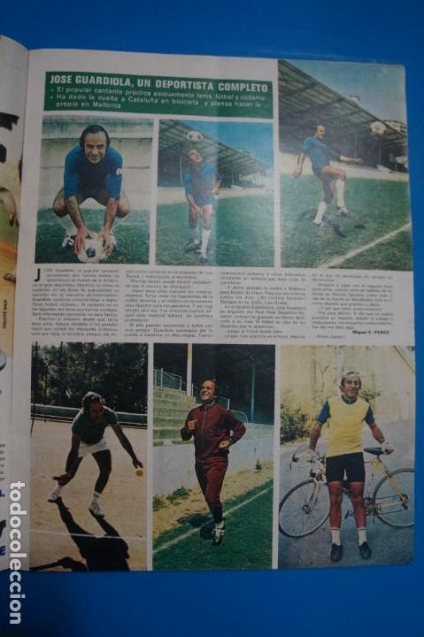 Coleccionismo de Revistas y Peri&oacute;dicos: RECORTE CLIPPING DE JOSE GUARDIOLA REVISTA SEMANA N&ordm; 1840 PAG. 39 L1