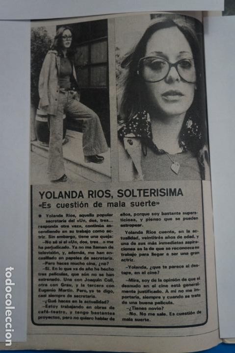Coleccionismo de Revistas y Peri&oacute;dicos: RECORTE CLIPPING DE YOLANDA RIOS REVISTA SEMANA N&ordm; 1840 PAG. 14 L1