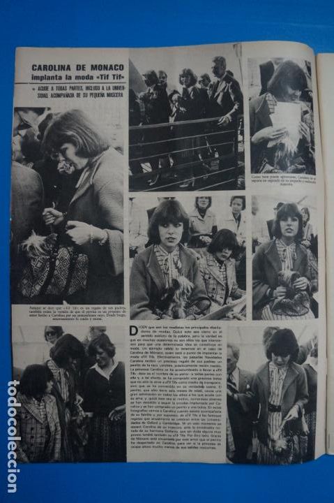 Colecionismo de Revistas e Jornais: RECORTE CLIPPING DE CAROLINA DE MONACO REVISTA SEMANA N&ordm; 1840 PAG. 4 L1