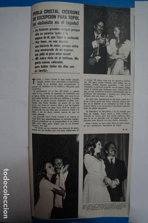 Coleccionismo de Revistas y Peri&oacute;dicos: RECORTE CLIPPING DE PERLA CRISTAL REVISTA SEMANA N&ordm; 1691 PAG. 51 L2