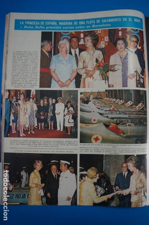 Coleccionismo de Revistas y Peri&oacute;dicos: RECORTE CLIPPING DE DO&Ntilde;A SOFIA REVISTA SEMANA N&ordm; 1689 PAG. 30 L2