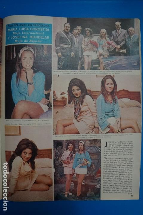 Coleccionismo de Revistas y Peri&oacute;dicos: RECORTE CLIPPING DE MARIA LUISA GOROSTIDI REVISTA SEMANA N&ordm; 1687 PAG. 57 4 L2