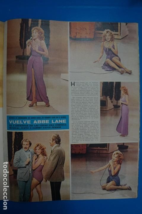 Coleccionismo de Revistas y Peri&oacute;dicos: RECORTE CLIPPING DE ABBE LANE REVISTA SEMANA N&ordm; 1687 PAG. 53 4 L2