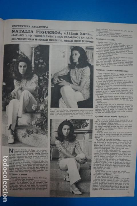 Coleccionismo de Revistas y Peri&oacute;dicos: RECORTE CLIPPING DE NATALIA FIGUEROA REVISTA SEMANA N&ordm; 1687 PAG. 33 L2