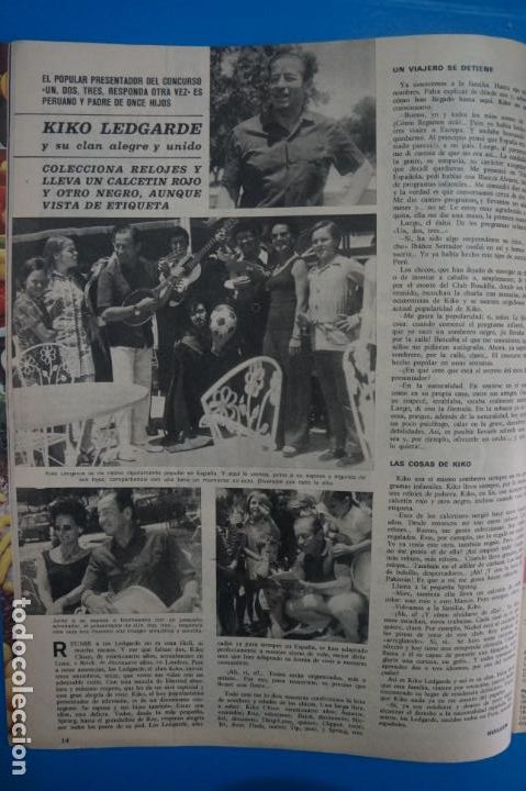 Coleccionismo de Revistas y Peri&oacute;dicos: RECORTE CLIPPING DE KIKO LEGADRDE REVISTA SEMANA N&ordm; 1687 PAG. 14 L2