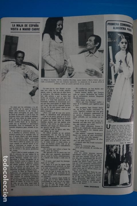 Coleccionismo de Revistas y Peri&oacute;dicos: RECORTE CLIPPING DE LA MAJA DE ESPA&Ntilde;A REVISTA SEMANA N&ordm; 1685 PAG. 68 L2