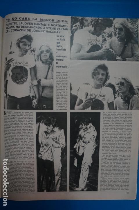 Coleccionismo de Revistas y Peri&oacute;dicos: RECORTE CLIPPING DE NANETTE REVISTA SEMANA N&ordm; 1685 PAG. 65 L2