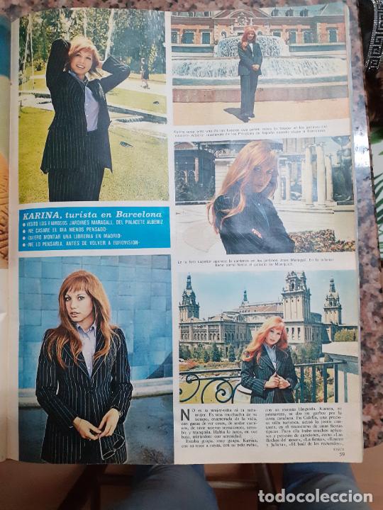 Coleccionismo de revistas y peri&oacute;dicos: KARINA TURISTA EN BARCELONA