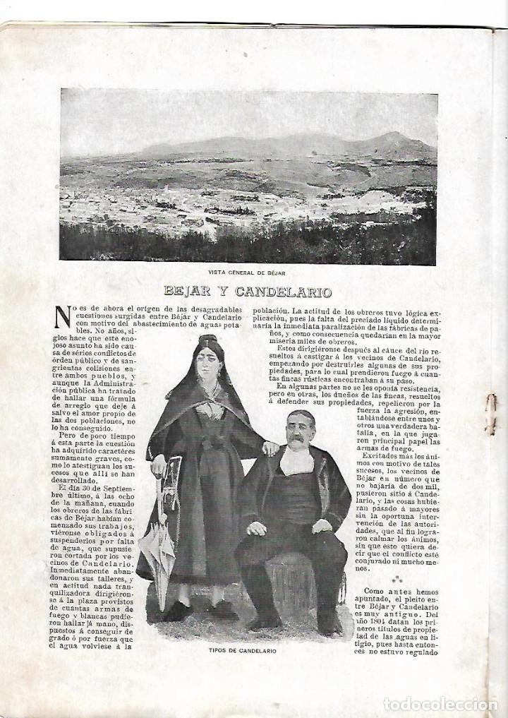 Colecionismo de Revistas e Jornais: &Ntilde;O 1901 ZARAGOZA FIESTAS EL PILAR GIGANTES FERIA ALBACETE BEJAR CANDELARIO TRAJES TIPICOS TARRAGONA