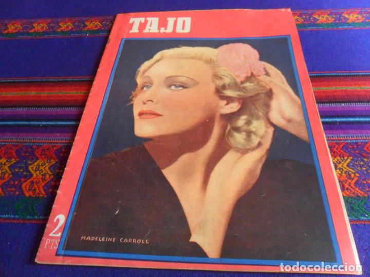 Coleccionismo de Revistas y Peri&oacute;dicos: TAJO N&ordm; 148. 1948. 2 PTS. CINE P&Oacute;STER RONALD COLLMAN GARY COOPER TOROS F&Uacute;TBOL MOLEIRO REAL MADRID.