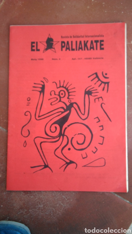 Coleccionismo de Revistas y Peri&oacute;dicos: El paliakate N2 revita solidaria internacionalista ,1996 revuelta zapatista xiapas,mexico ,kurdistan