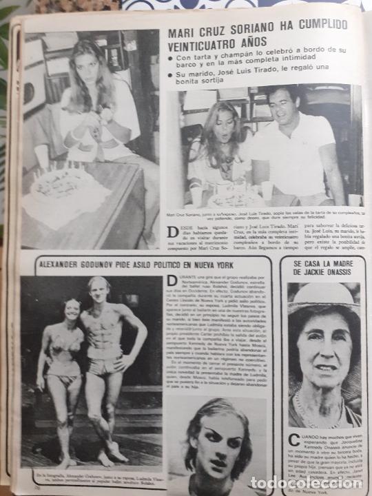 Coleccionismo de Revistas y Peri&oacute;dicos: ALEXANDER GODUNOV JACKIE ONASSIS MARI CRUZ SORIANO