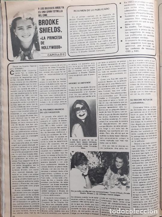 Sammeln von Zeitschriften und Zeitungen: BROOKE SHIELDS