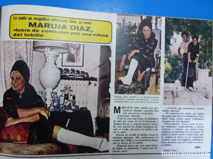 Coleccionismo de Revistas y Peri&oacute;dicos: RECORTE CLIPPING DE MARUJA DIAZ REVISTA SEMANA N&ordm; 1839 PAG. 57 L3