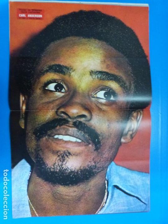 Coleccionismo de Revistas y Peri&oacute;dicos: RECORTE CLIPPING DE CARL ANDERSON P&Oacute;STER REVISTA SEMANA N&ordm; 1839 PAG. 50 y 51 L3