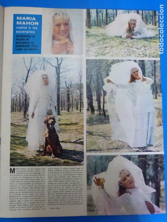 Coleccionismo de Revistas y Peri&oacute;dicos: RECORTE CLIPPING DE MARIA MAHOR REVISTA SEMANA N&ordm; 1839 PAG. 31 L3