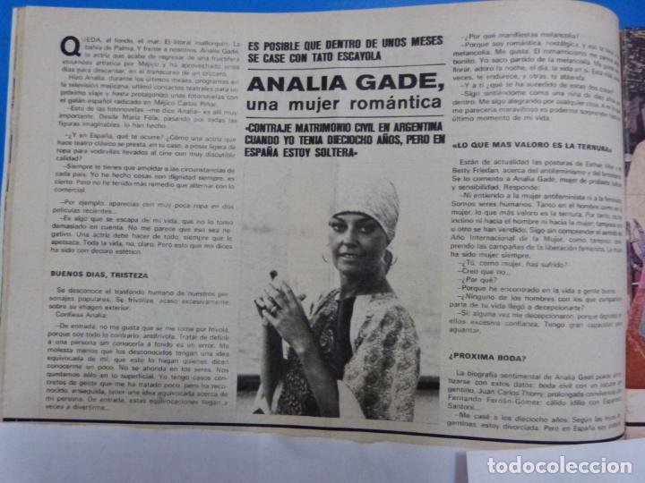 Coleccionismo de Revistas y Peri&oacute;dicos: RECORTE CLIPPING DE ANALIA GADE REVISTA SEMANA N&ordm; 1839 PAG. 19 Y 20 L3