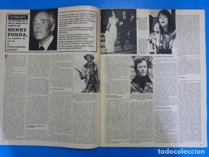 Coleccionismo de Revistas y Peri&oacute;dicos: RECORTE CLIPPING DE HENRY FONDA REVISTA SEMANA N&ordm; 1839 PAG. 12 y 13 L3