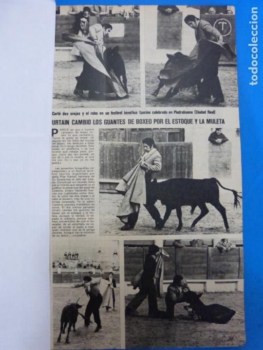 Coleccionismo de Revistas y Peri&oacute;dicos: RECORTE CLIPPING DE URTAIN REVISTA SEMANA N&ordm; 1839 PAG. 5 L3