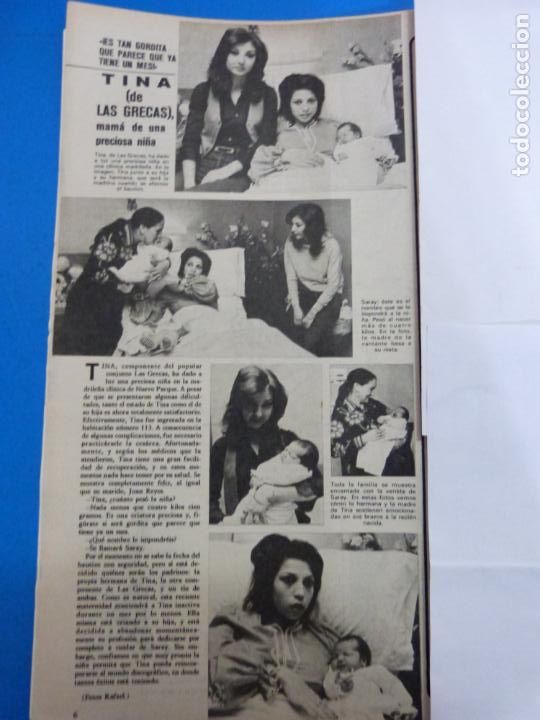Coleccionismo de Revistas y Peri&oacute;dicos: RECORTE CLIPPING DE TINA DE LAS GRECAS REVISTA SEMANA N&ordm; 1838 PAG. 6 L3