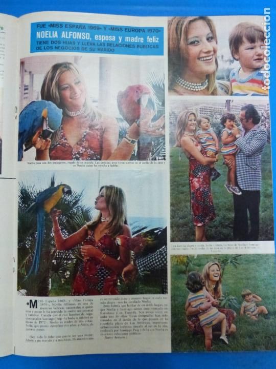Coleccionismo de Revistas y Peri&oacute;dicos: RECORTE CLIPPING DE NOELIA ALFONOS MISS ESPA&Ntilde;A 69 MISS EUROPA 70 REVISTA SEMANA N&ordm; 1838 PAG. 53 L3