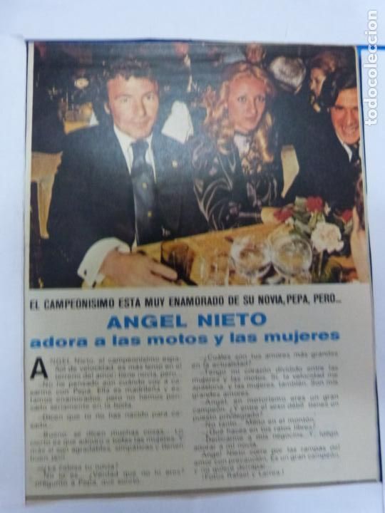 Coleccionismo de Revistas y Peri&oacute;dicos: RECORTE CLIPPING DE ANGEL NIETO REVISTA SEMANA N&ordm; 1838 PAG. 71 L3