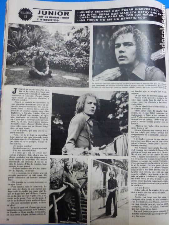 Coleccionismo de Revistas y Peri&oacute;dicos: RECORTE CLIPPING DE JUNIOR REVISTA SEMANA N&ordm; 1837 PAG. 20 L3